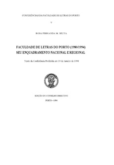 Faculdade de Letras do Porto (1980/1994)