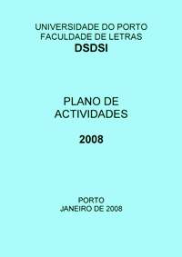 Plano de actividades : 2008