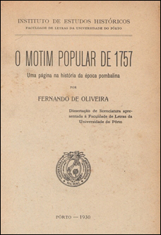 O motim popular de 1757