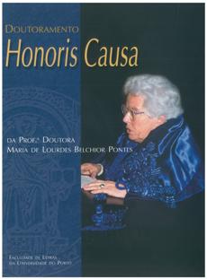 Doutoramento Honoris Causa da Profª Doutora Maria de Lourdes Belchior Pontes