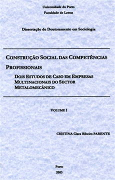 Construção social das competências profissionais