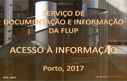 Acesso à informação nos Serviços de Documentação e Informação da FLUP