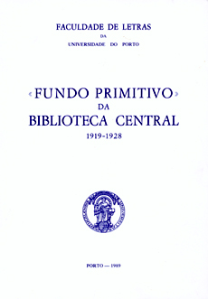 Fundo Primitivo da Biblioteca Central 1919-1928
